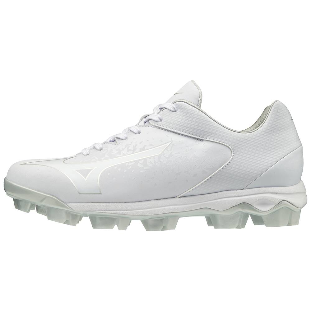 Damske Softball Obuv Mizuno Finch Select Nine Molded Biele Vypredaj YHJP48159